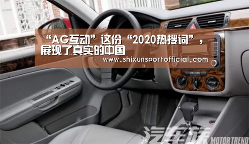 “AG互动”这份“2020热搜词”,展现了真实的中国(图4) AG官网