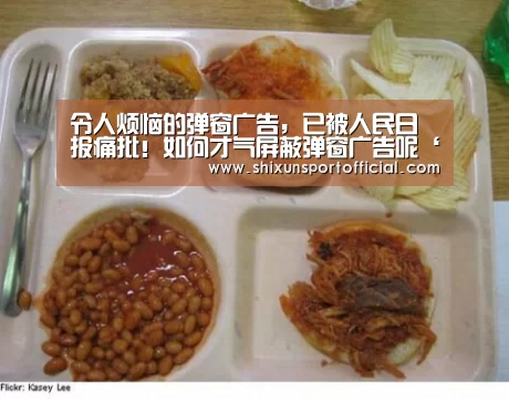令人烦恼的弹窗广告,已被人民日报痛批!如何才气屏蔽弹窗广告呢‘AG官网’(图4) AG互动